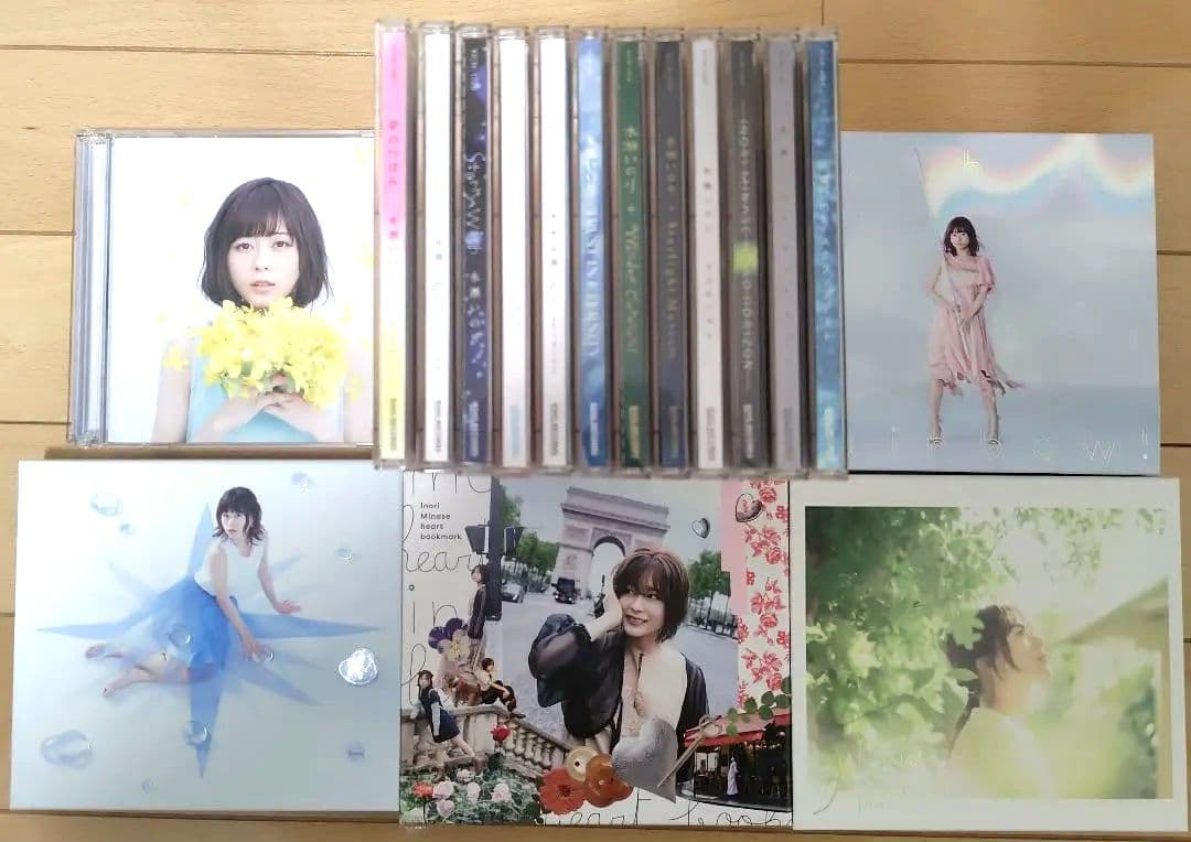 【CD・アルバム】水瀬いのり　heart bookmarkまで　コンプセット