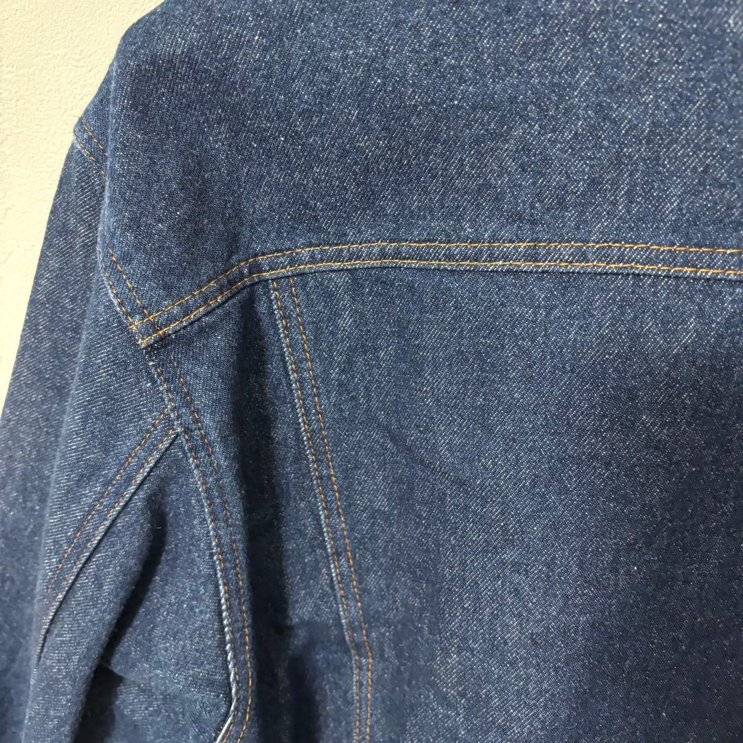 値下げ　プリズンブルース ダークブルー デニムジャケット