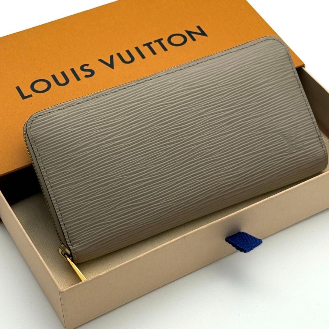 【最高級美品】ルイヴィトン エピ ガレ ジッピーウォレット 長財布 レディース