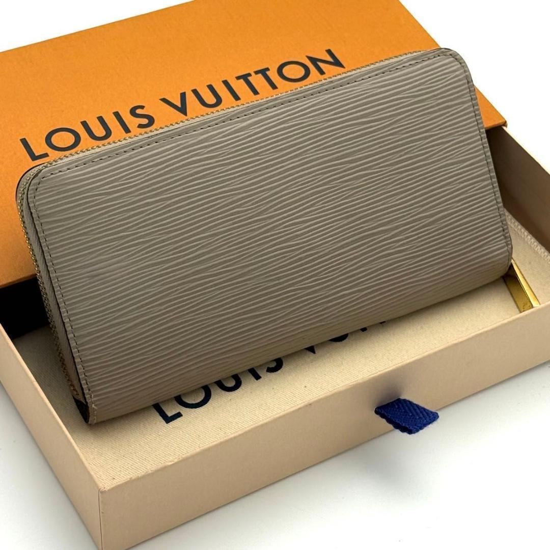 【最高級美品】ルイヴィトン エピ ガレ ジッピーウォレット 長財布 レディース