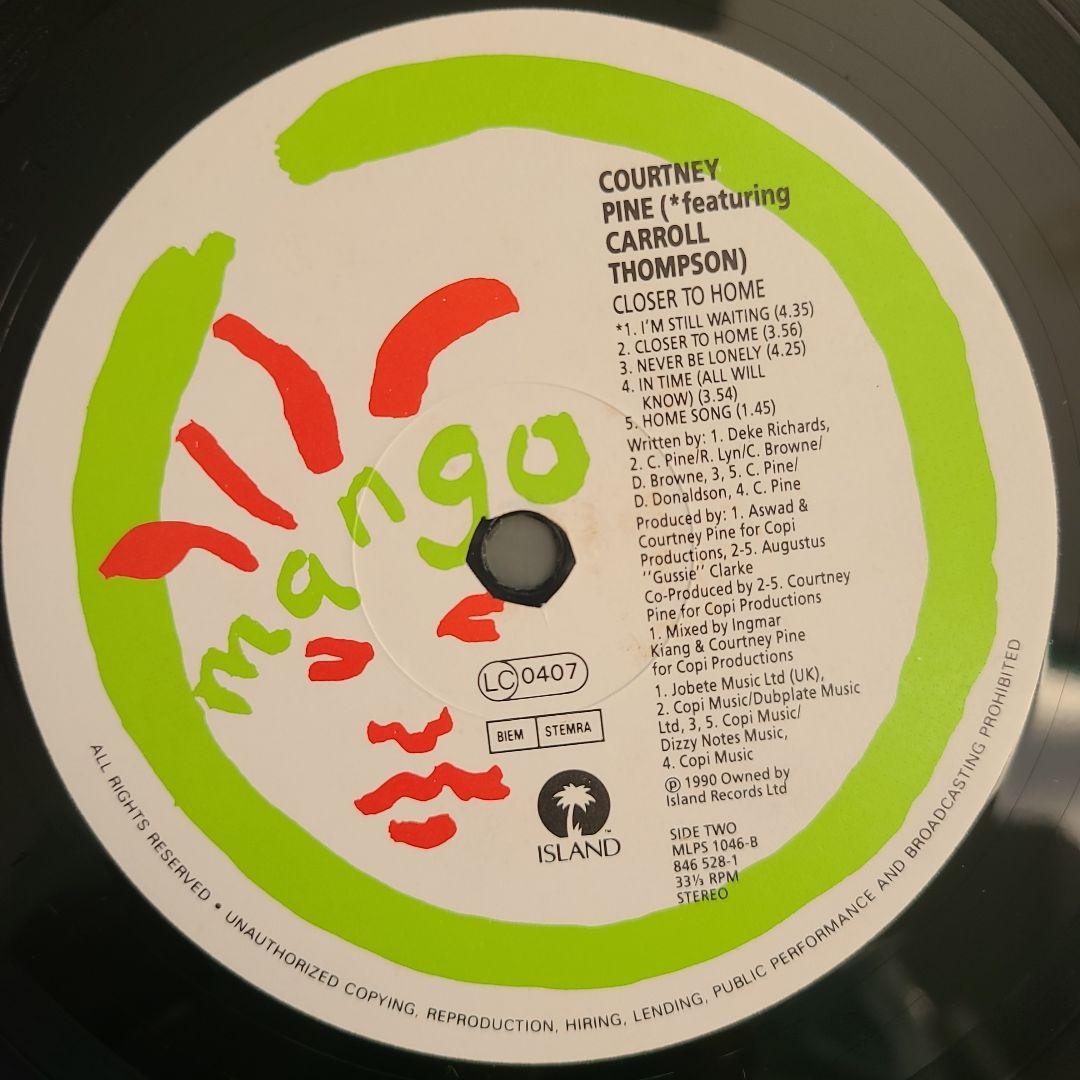 ★全てＥＵ・ＵＫオリジナル盤★コートニー・パイン名盤ＬP３枚セット