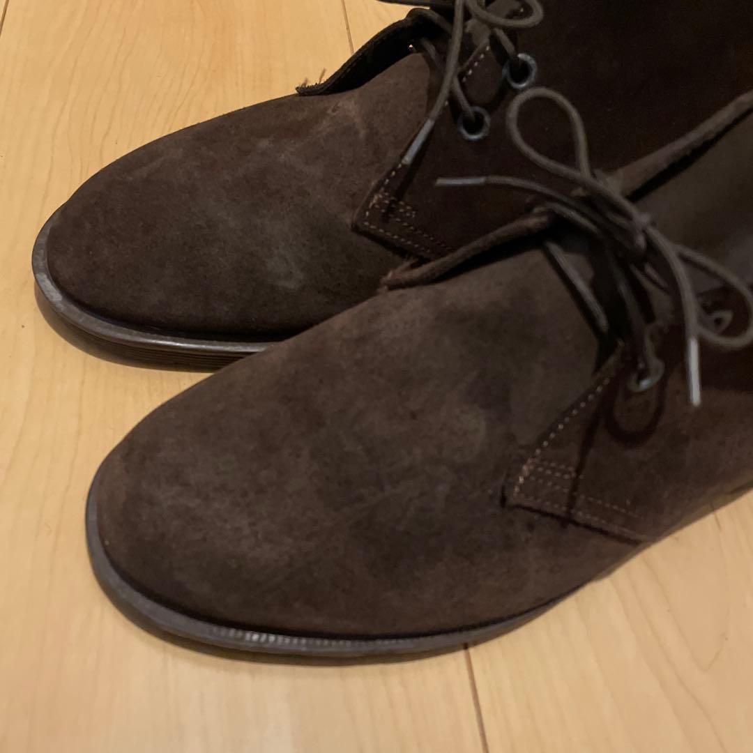 激レア80's英国製【ドクターマーチン】スウェードレザーチャッカブーツUK7.5