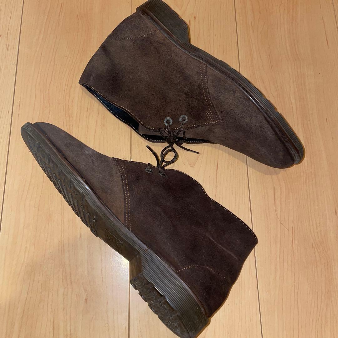 激レア80's英国製【ドクターマーチン】スウェードレザーチャッカブーツUK7.5