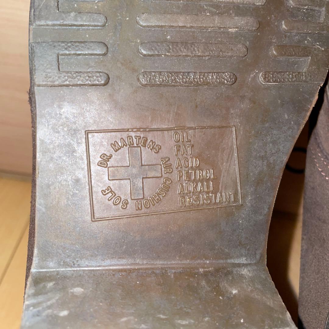 激レア80's英国製【ドクターマーチン】スウェードレザーチャッカブーツUK7.5