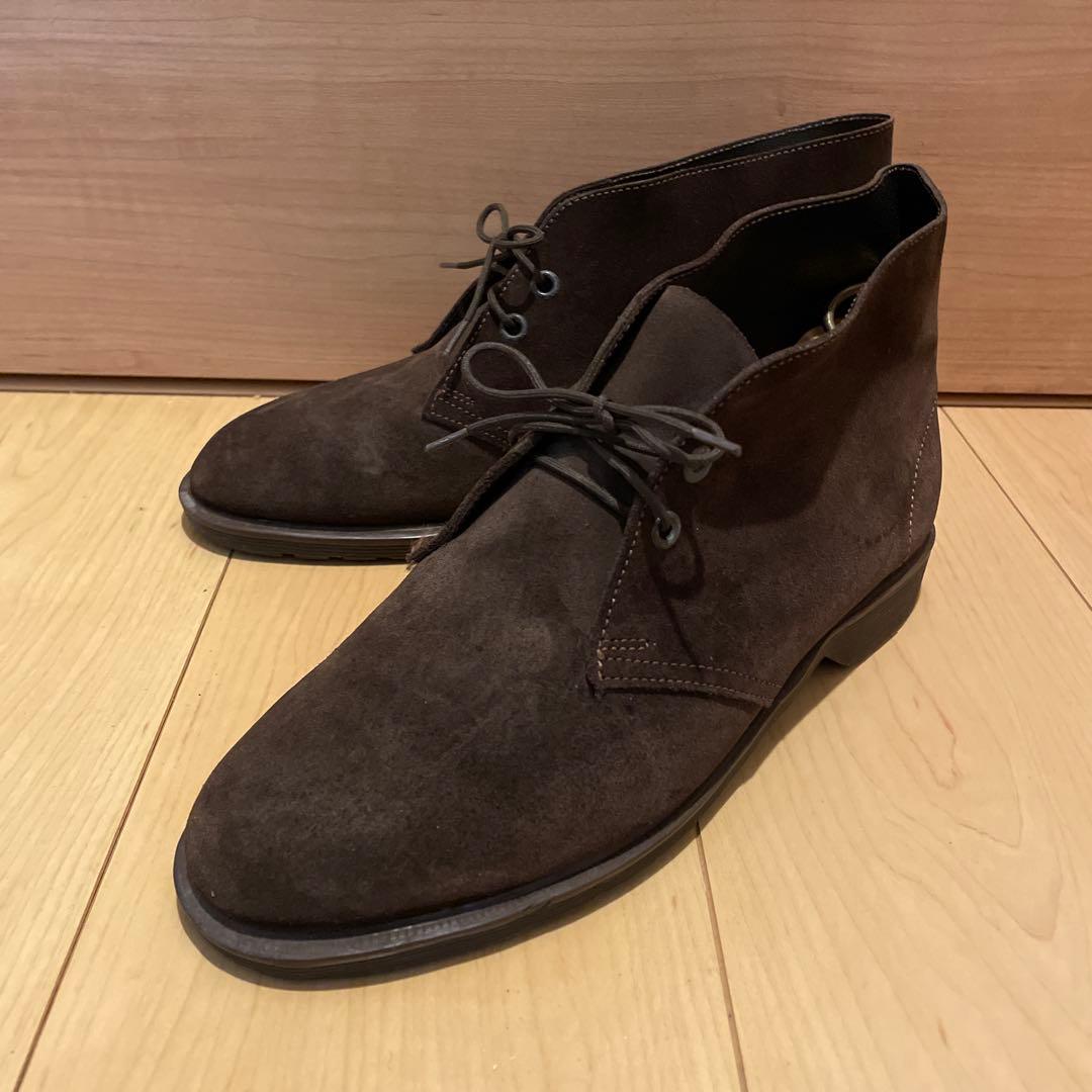 激レア80's英国製【ドクターマーチン】スウェードレザーチャッカブーツUK7.5