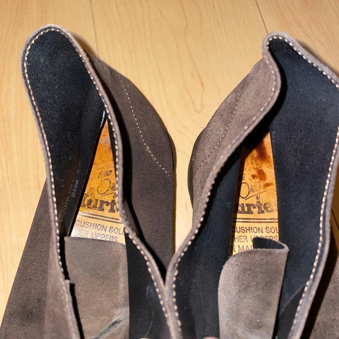 激レア80's英国製【ドクターマーチン】スウェードレザーチャッカブーツUK7.5