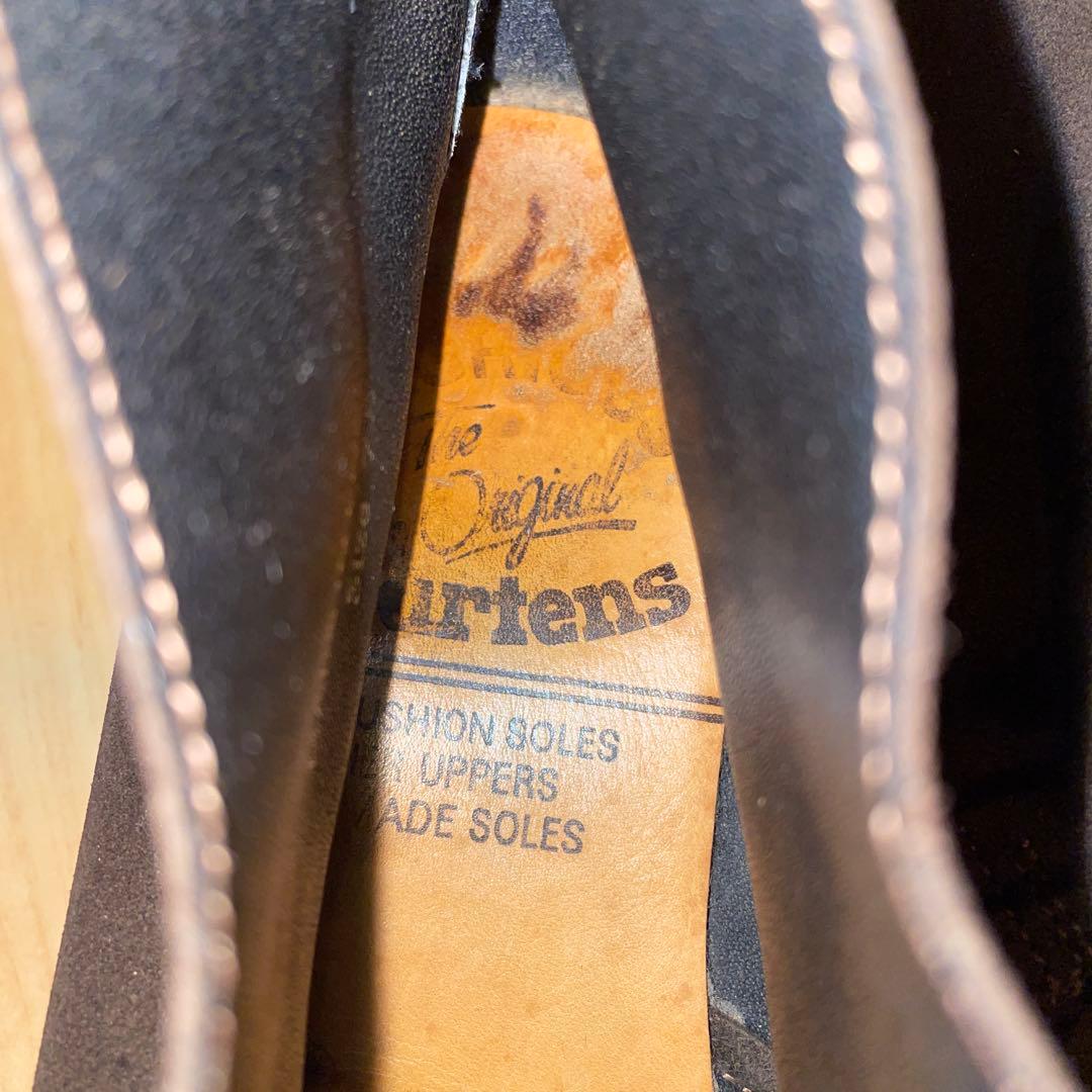 激レア80's英国製【ドクターマーチン】スウェードレザーチャッカブーツUK7.5