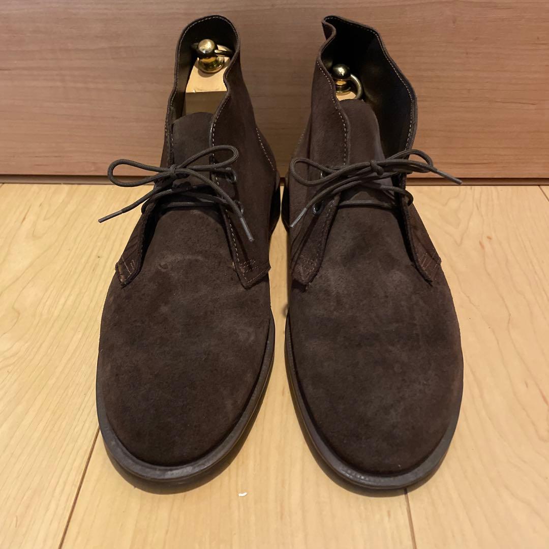 激レア80's英国製【ドクターマーチン】スウェードレザーチャッカブーツUK7.5