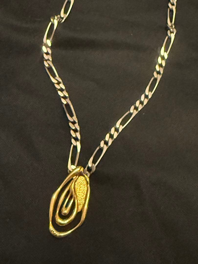 希少　西城秀樹　指紋モチーフ　ペンダントトップ　ゴールド　18金　通常入手不可