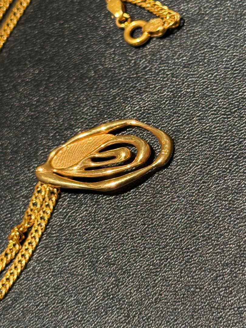 希少　西城秀樹　指紋モチーフ　ペンダントトップ　ゴールド　18金　通常入手不可