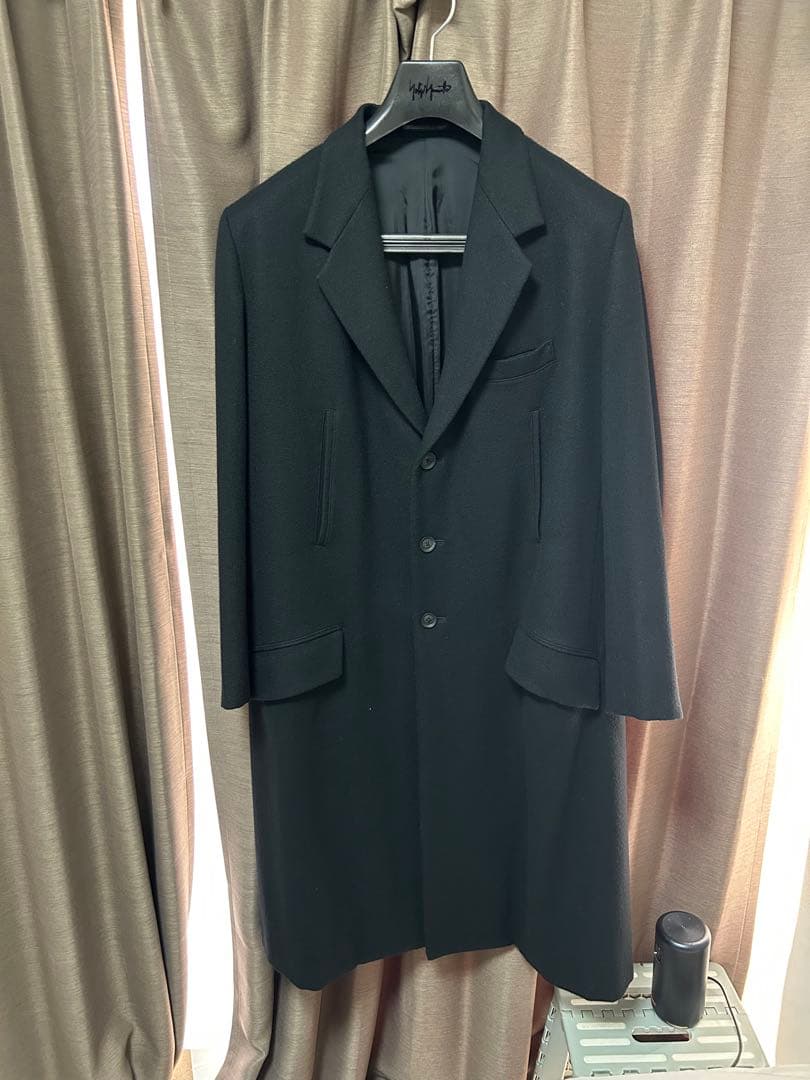 ジャケット・アウター yohjiyamamoto TASMANIA FLANNEL LONG JKT