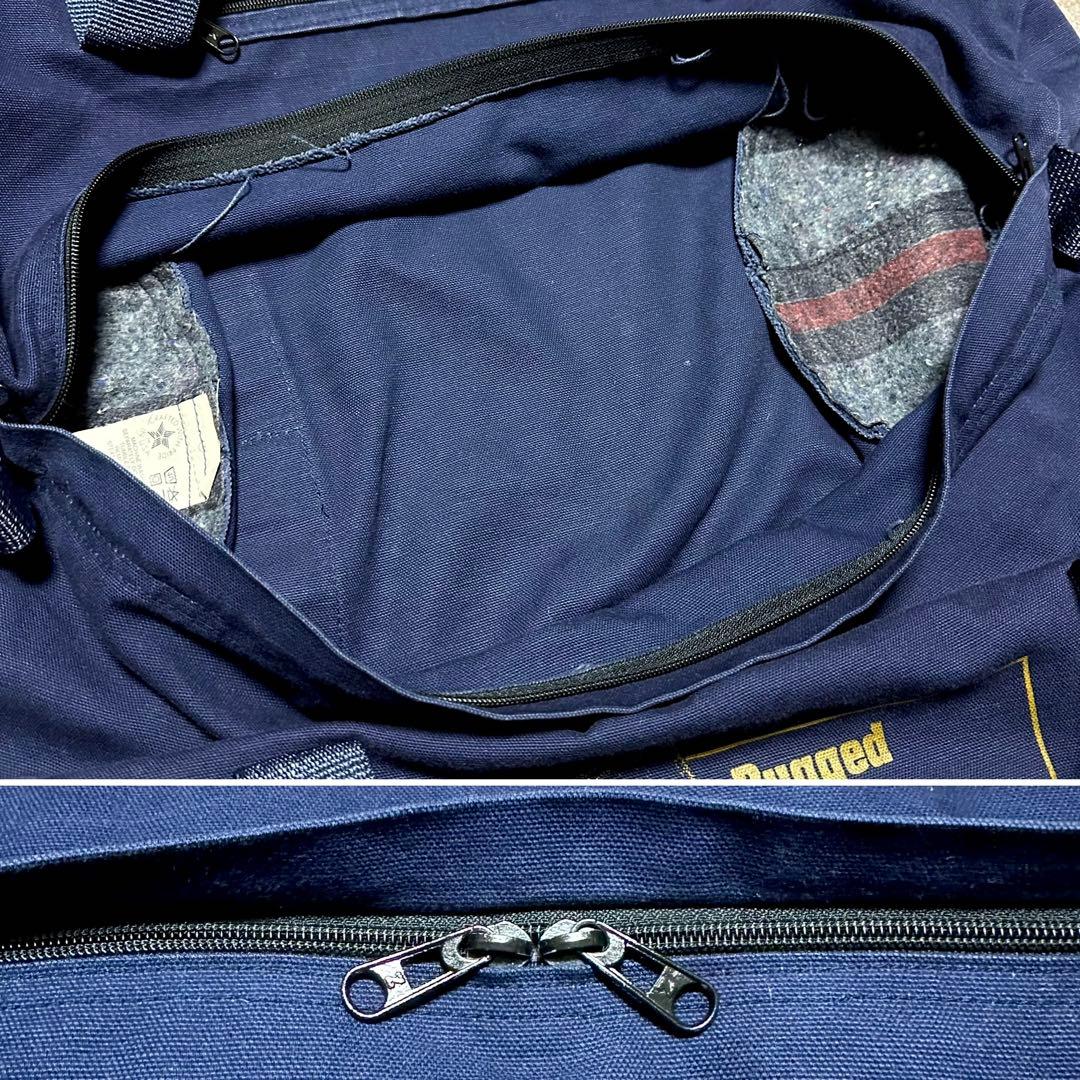 Carhartt ドラムバッグ ダック ネイビー 美品 USA製 93年製