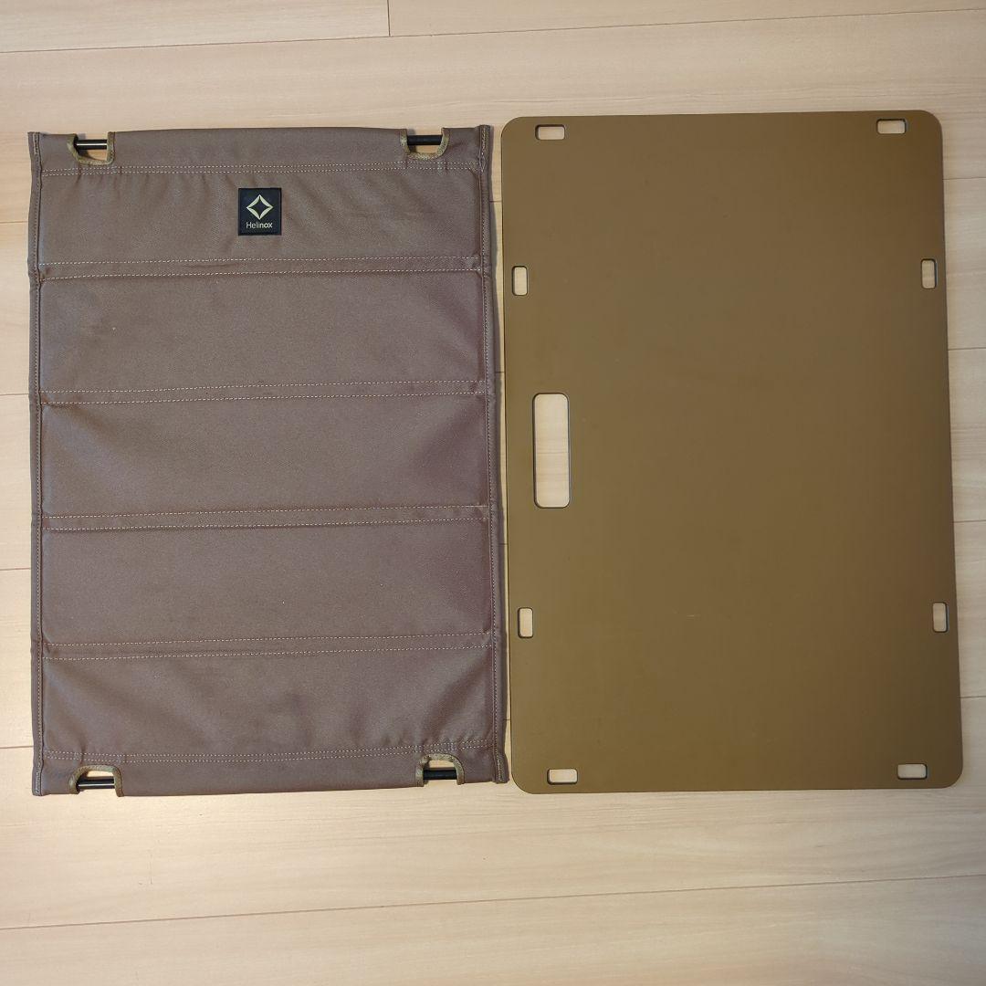 ソリッドトップ付き ヘリノックス テーブル