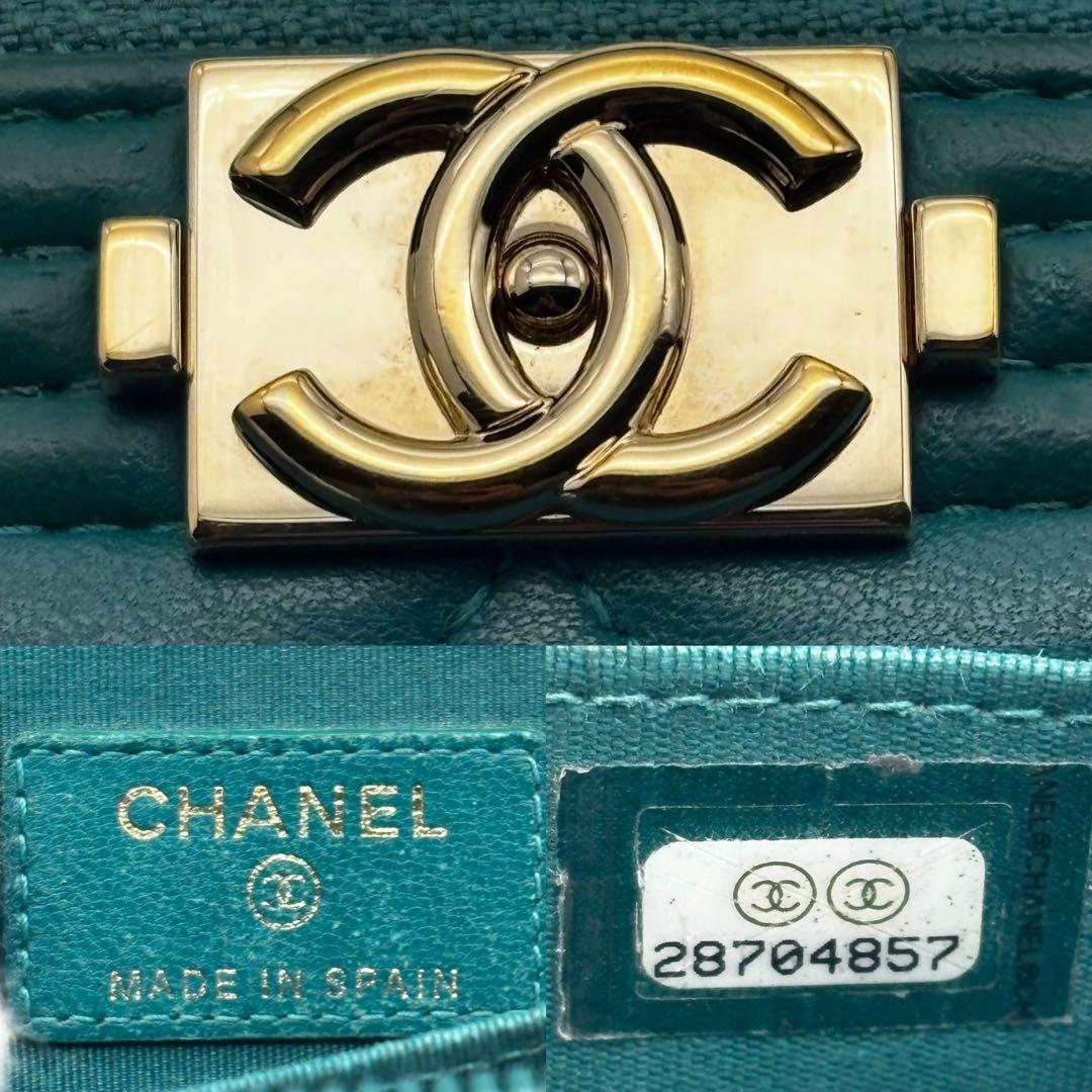 【極美品✨】シャネル ボーイシャネル 財布 パース 小銭入