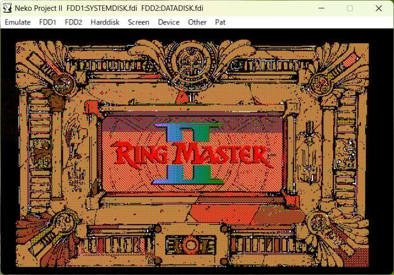 リングマスター2(RINGMASTER2) PC9801 3.5インチ版