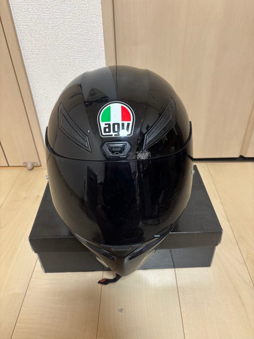 AGV k-1 Mサイズ 艶ブラック