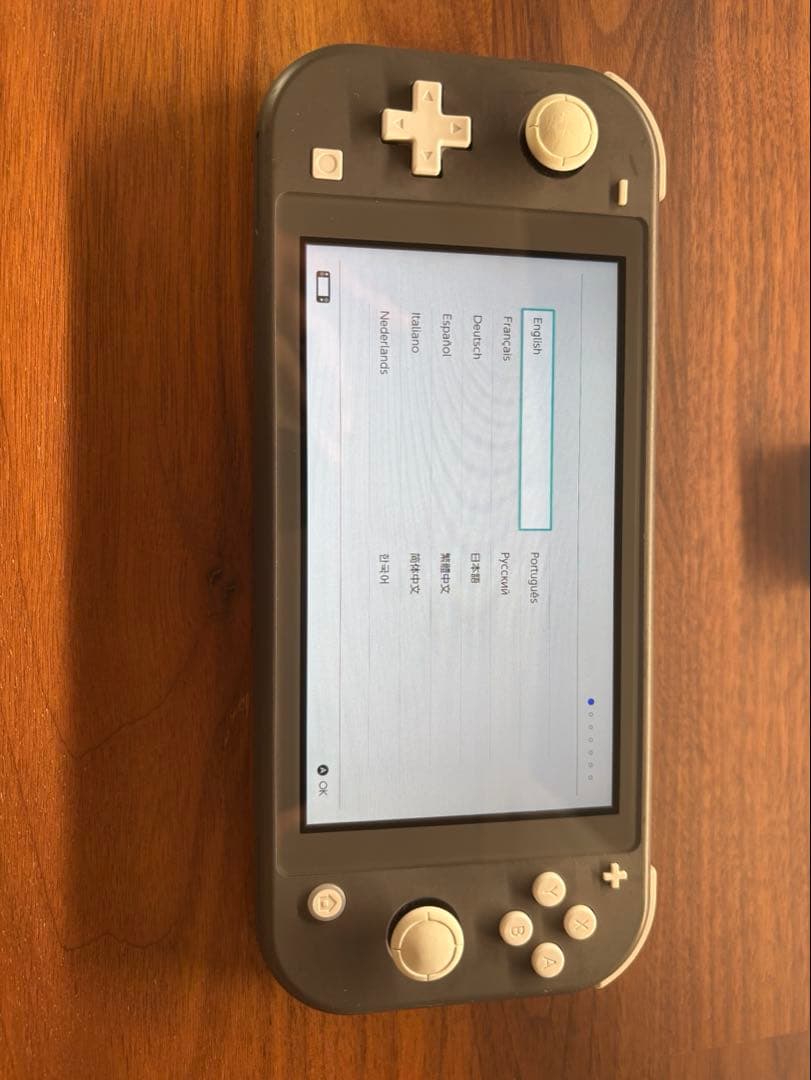 Nintendo Switch Light　スイッチライト　本体　箱付き　グレー