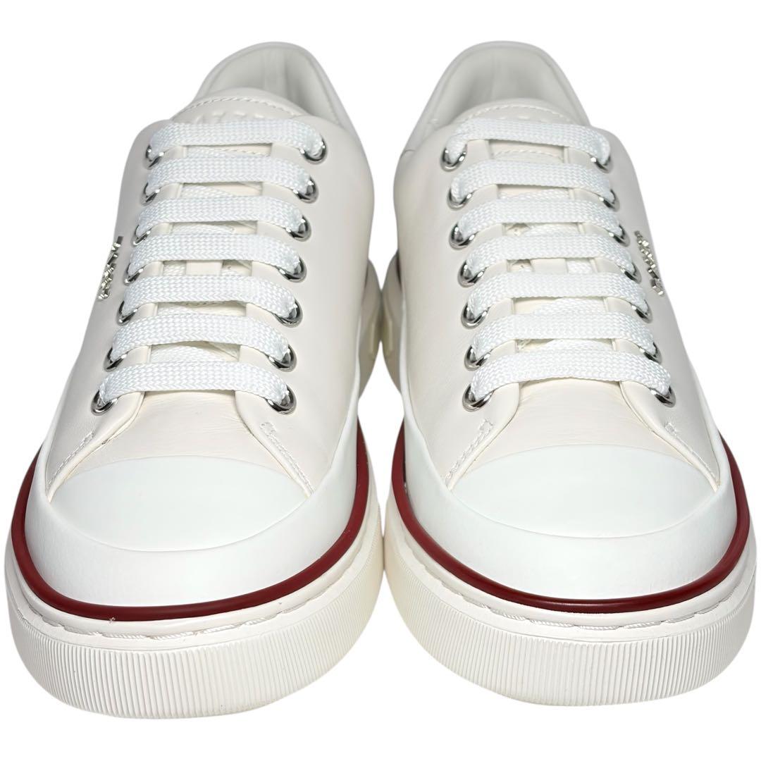 未使用品 BALLY MAILY バリー マイリー レザースニーカー ホワイト