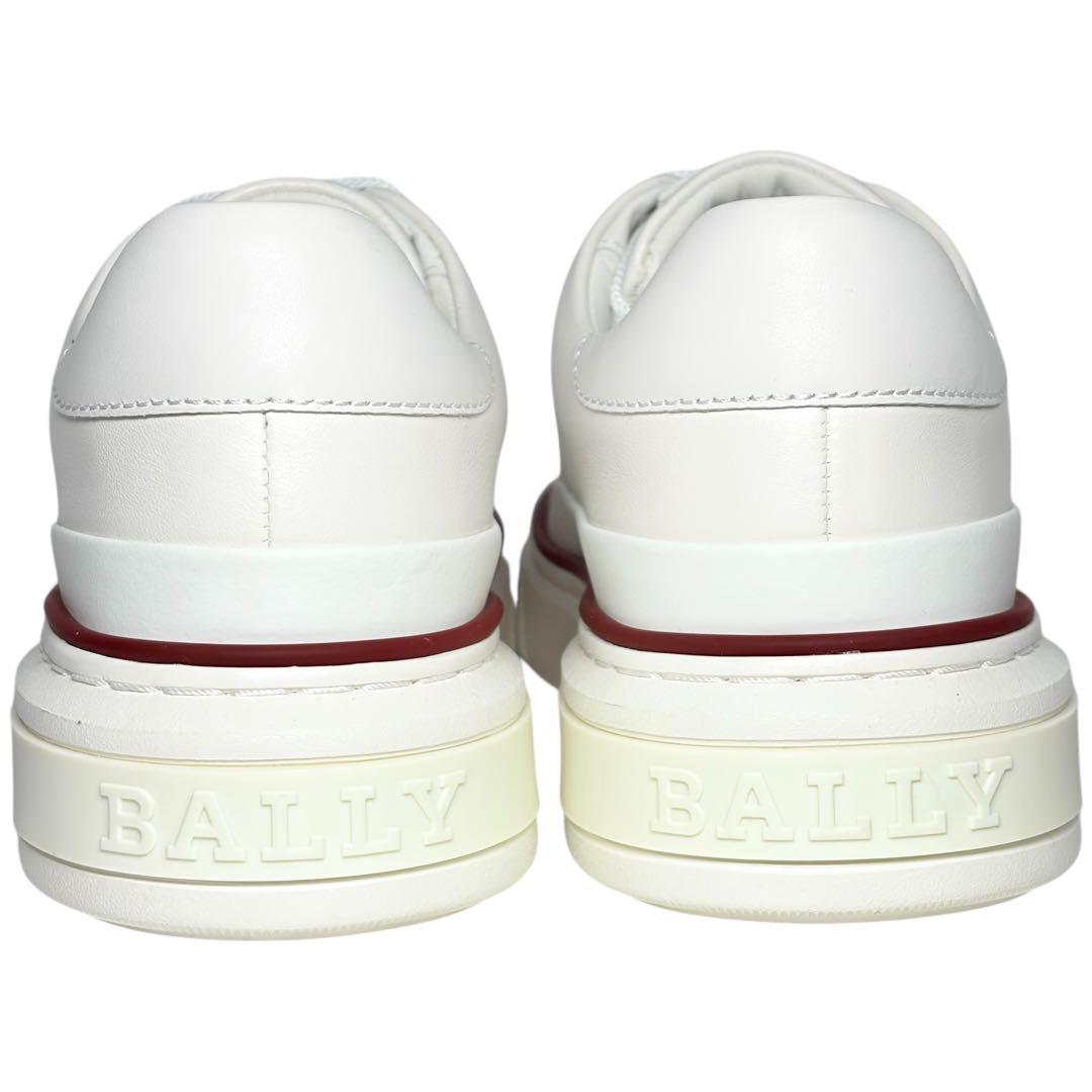 未使用品 BALLY MAILY バリー マイリー レザースニーカー ホワイト