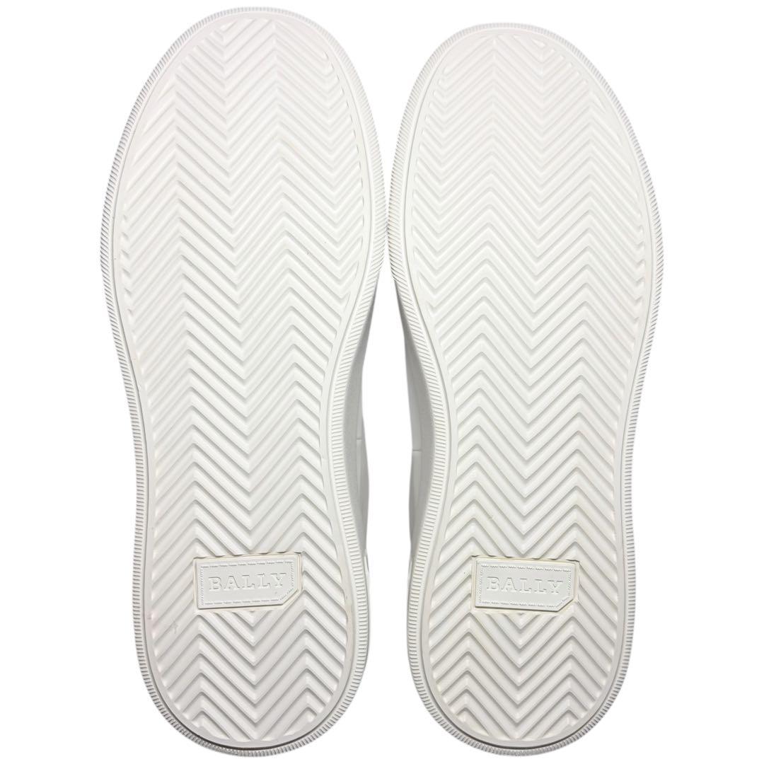 未使用品 BALLY MAILY バリー マイリー レザースニーカー ホワイト