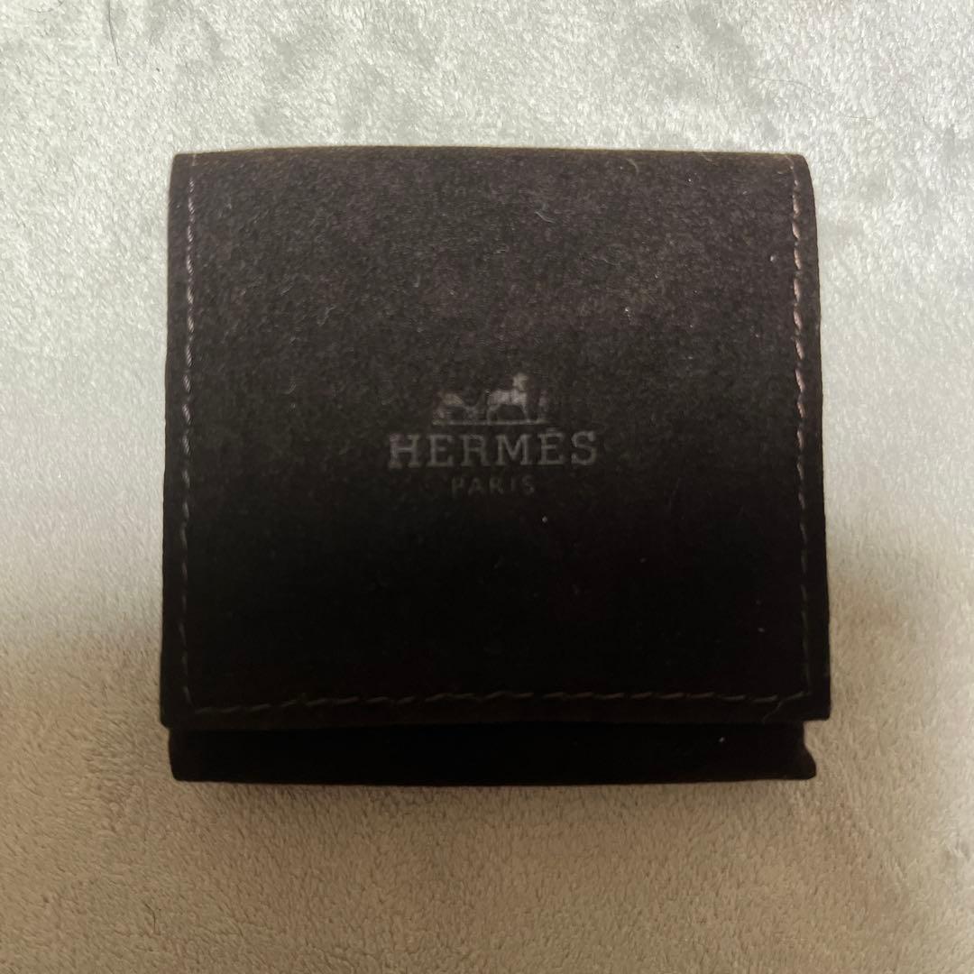 エルメス　HERMES スカーフリング　シルバー　シェーヌダンクル