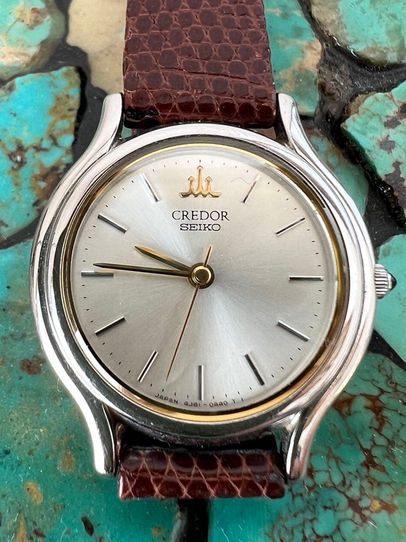 SEIKO CREDOR 4J81-0A40 日本製　腕時計　美品