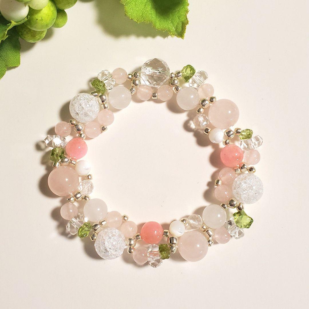 【ひろ様　オーダー品】天然石ブレスレット 2点