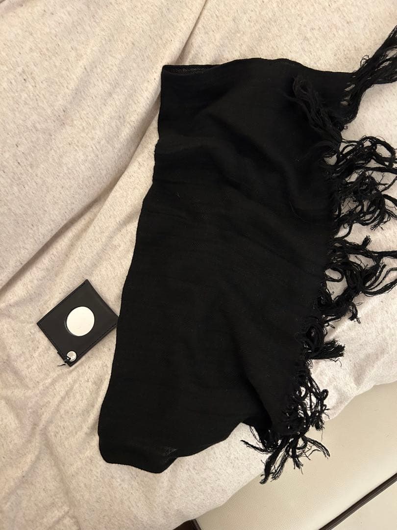 エバゴス　ebagos オイルショルダーミニ　紅藤　BLACK