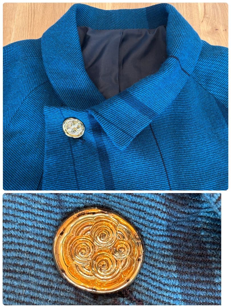 ニイメタマキ　niime tamaki イッテンモノ　プトンウール　ロングコート