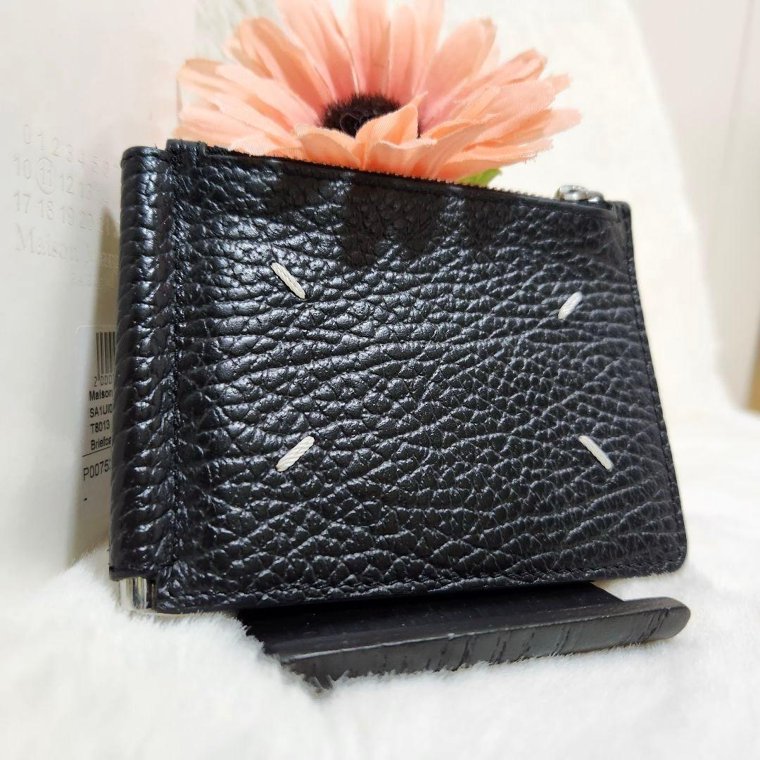 ✨極美品　国内正規品✨マルジェラ　マネークリップ　小銭入れ　カレンダー　ステッチ