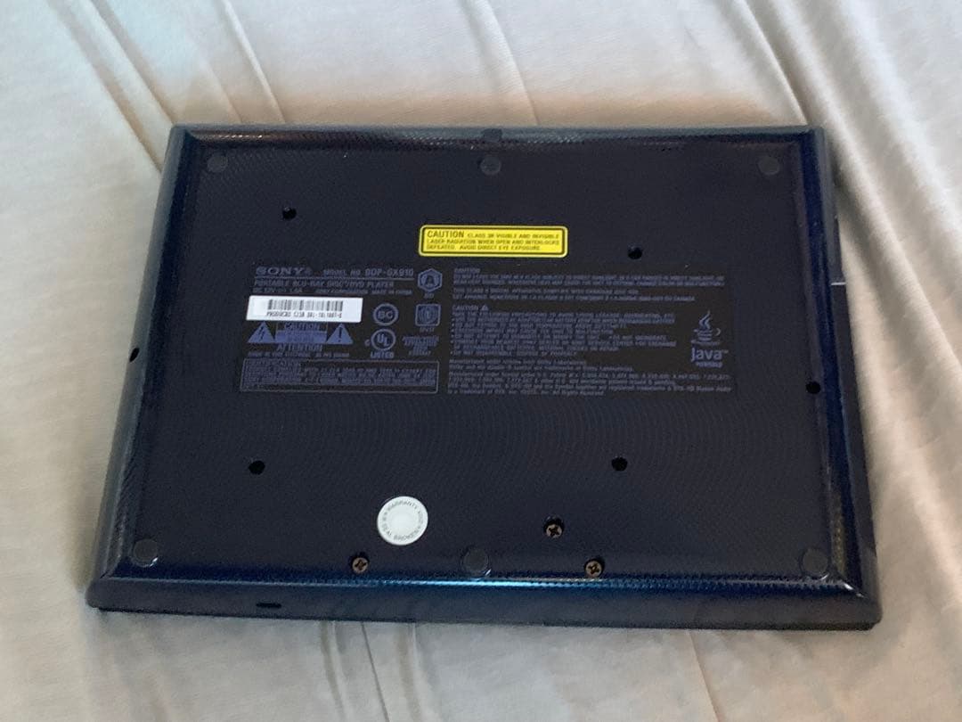 U*☆様 動作確認済み　BDP-SX910 ポータブルBlu-ray&DVDプレ