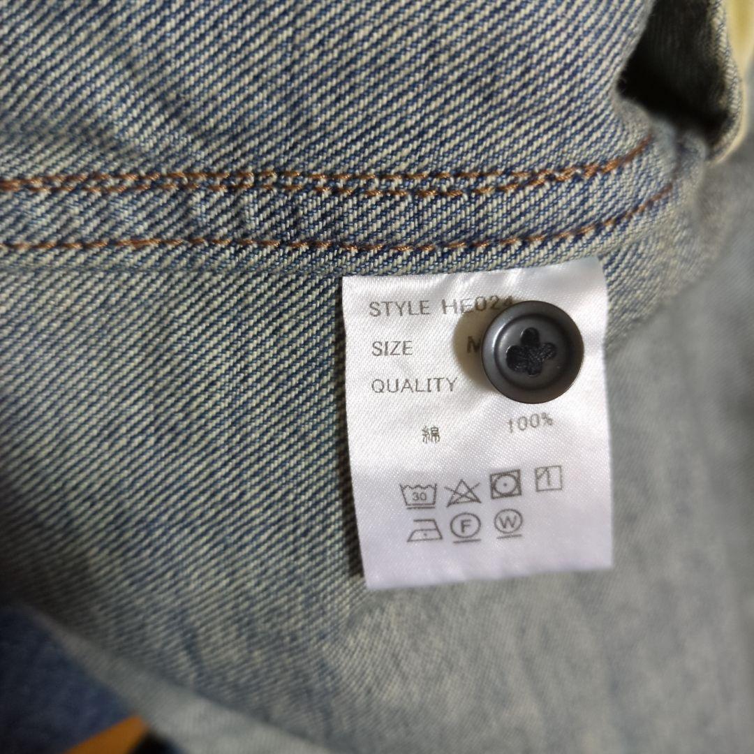 MBハイエンド ヴィンテージデニムシャツジャケット by SHOWA　Mサイズ