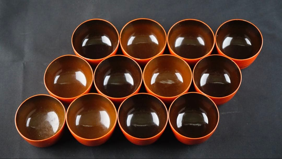 蒔絵　吸物椀　12客　漆器
