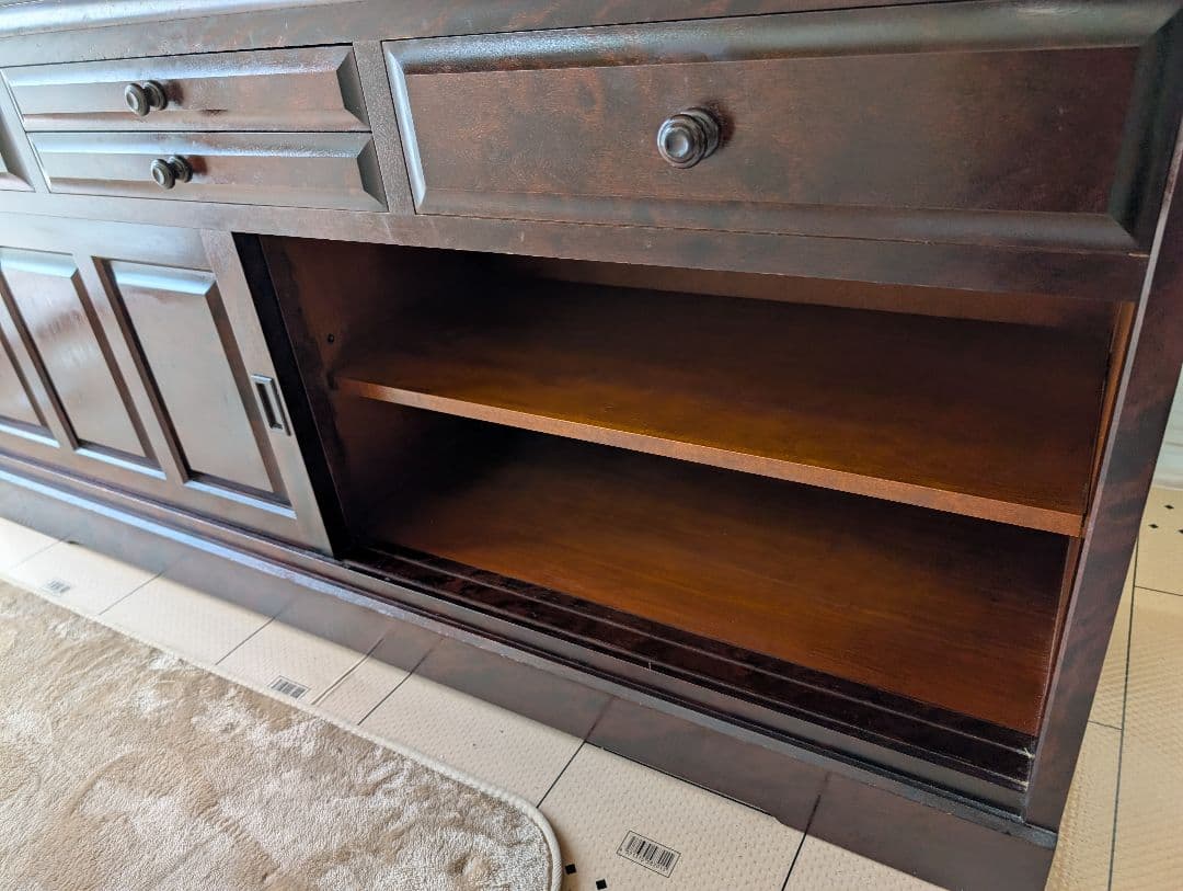 北海道民芸家具 食器棚