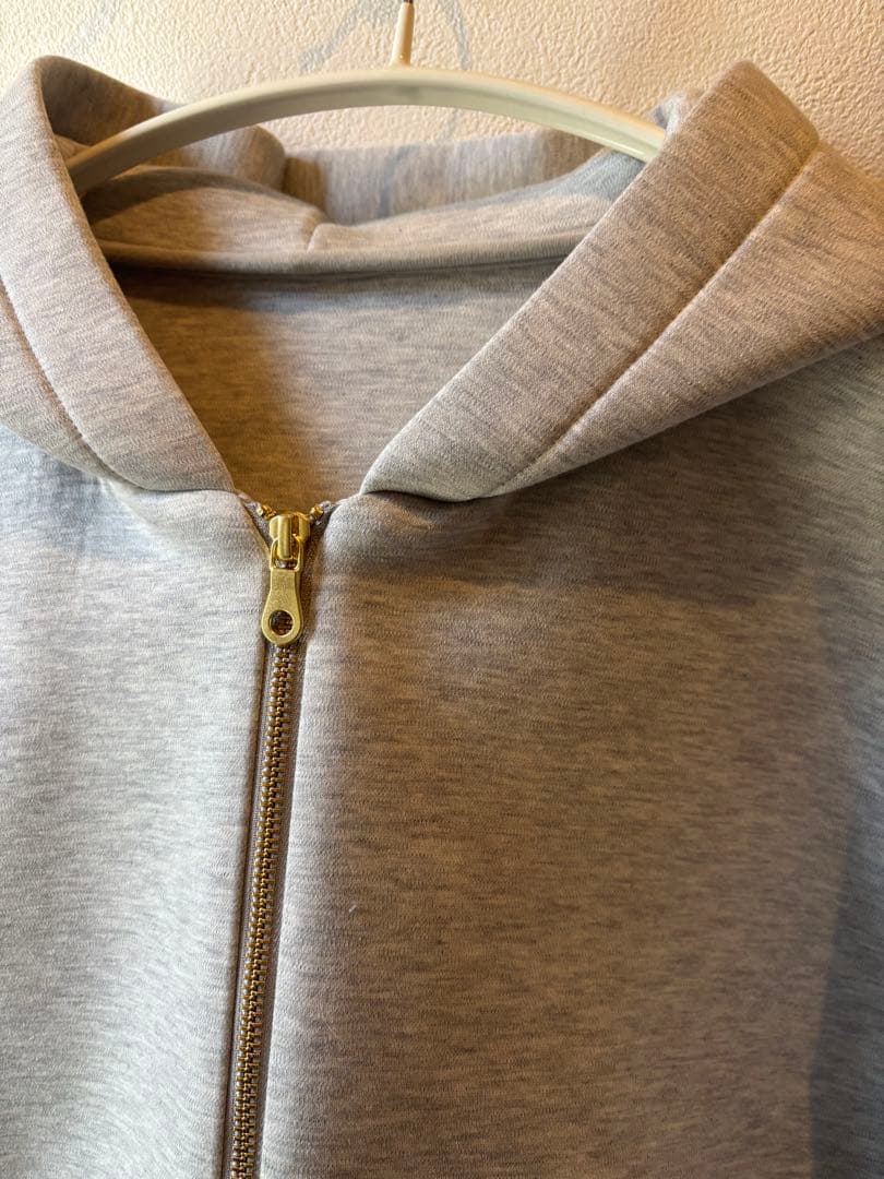 値下げ　NOBLE パーカー ダンボールニットフーデットパーカー