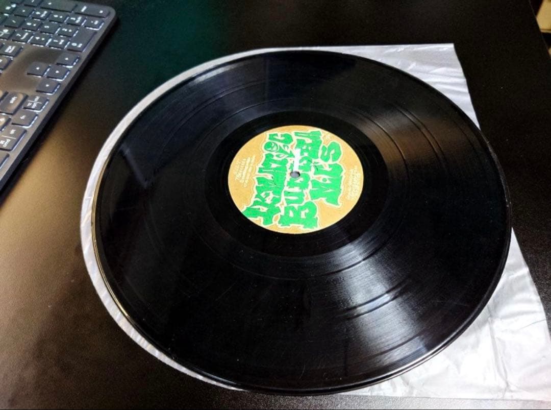 人間発電所 レコード 緑ラベル