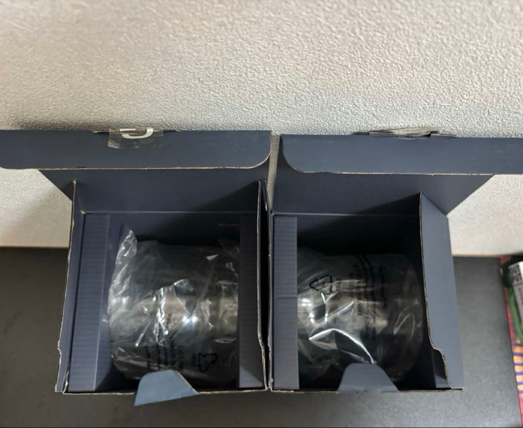   グラスコンテナ　キャニスター　2個セット