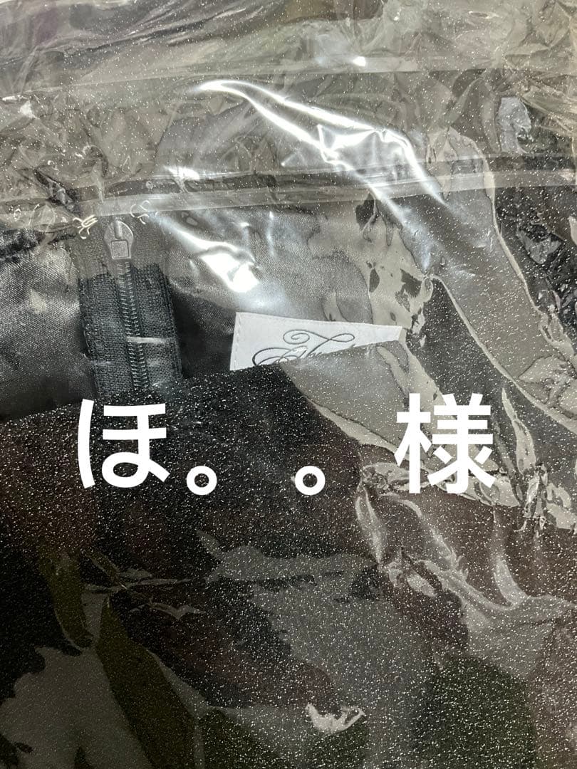 ほ。。様　ミニワンピース　black