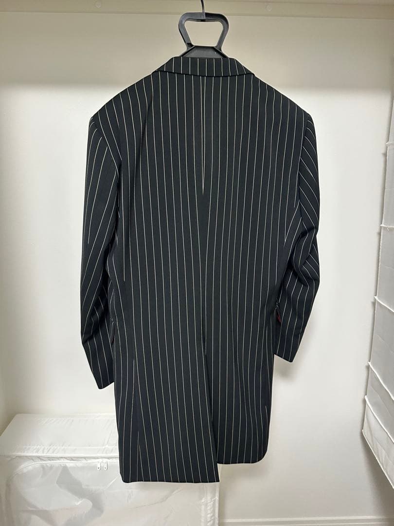 ズートスーツ 上野屋 ブラックストライプ セットアップ Mサイズ