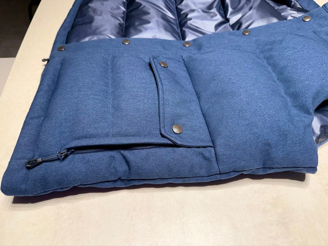 MAMMUT メンズ ネイビー ダウンベスト 2025年11月購入