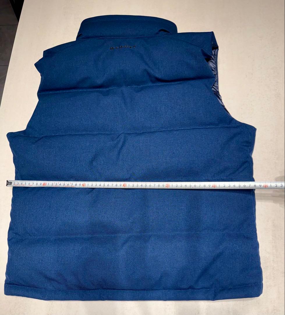 MAMMUT メンズ ネイビー ダウンベスト 2025年11月購入