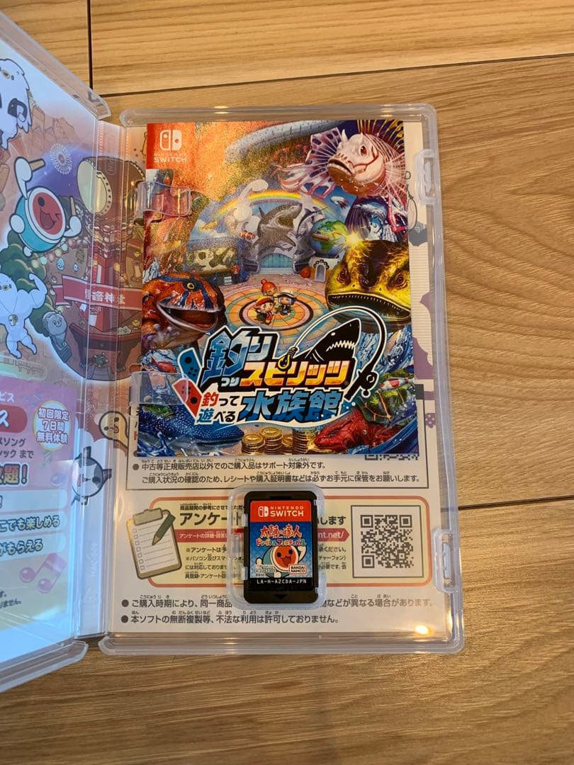 ニンテンドースイッチ　太鼓の達人&太鼓・バチセット