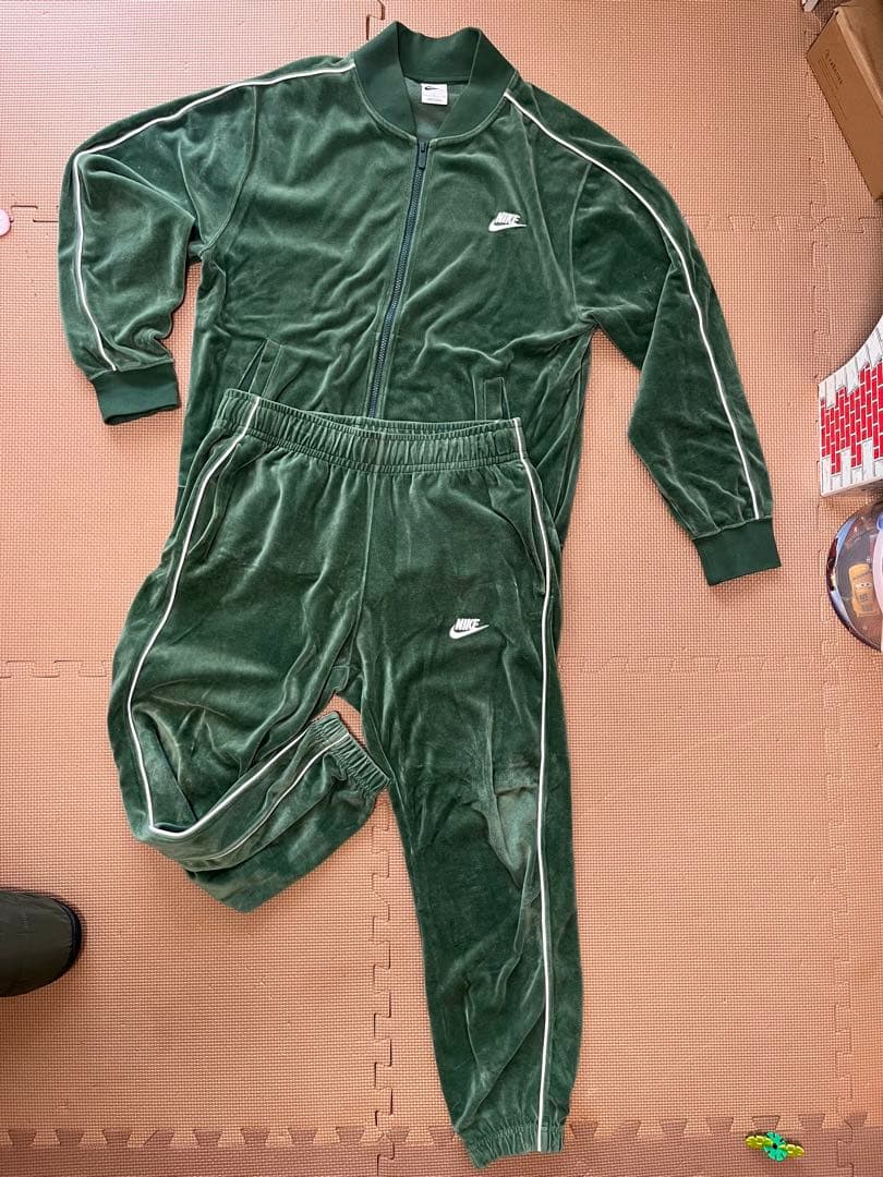 Nike ナイキ　 ベロア　ジャージ　セットアップ　L