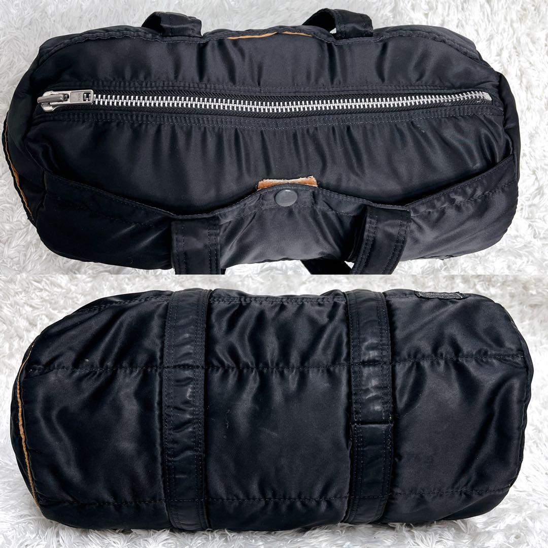 PORTER ポーター タンカー ブラック ドラムバッグ ミニボストン 廃番 黒