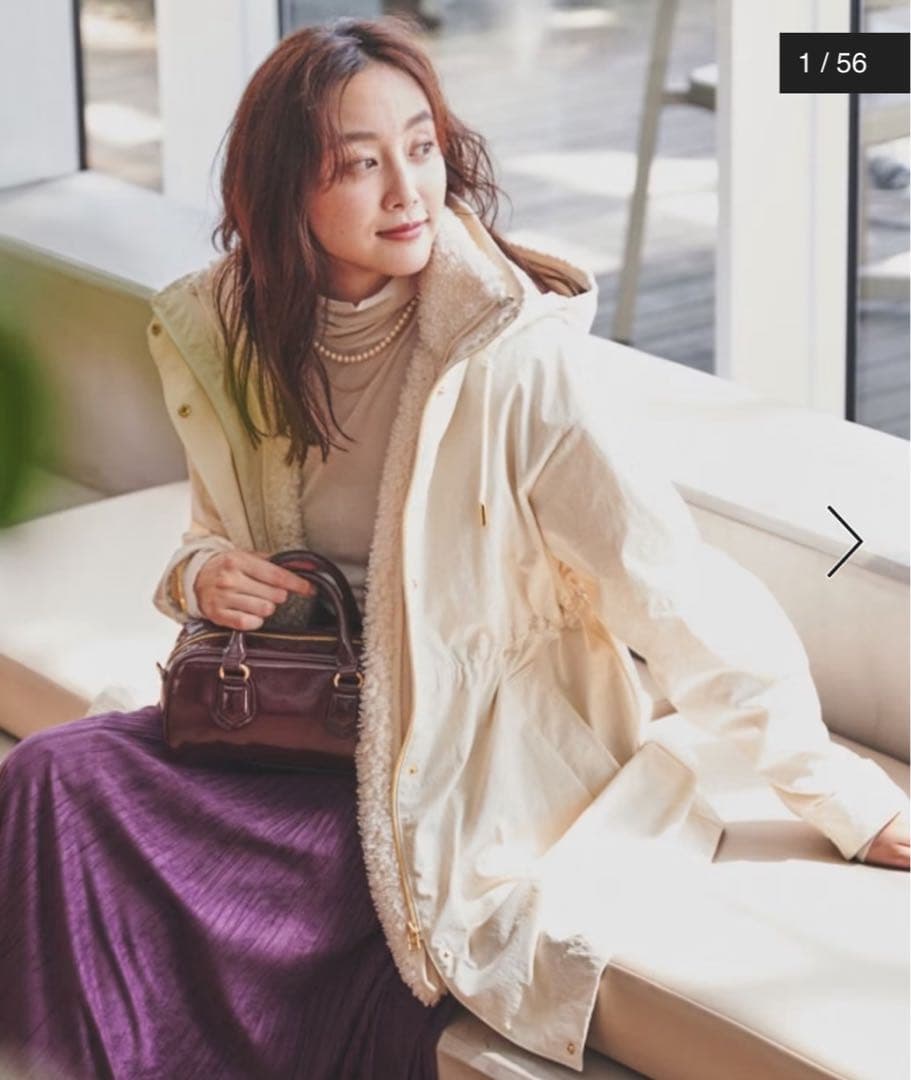 アイタイトル　ボアライナー付コート　定価55000円　新品未使用