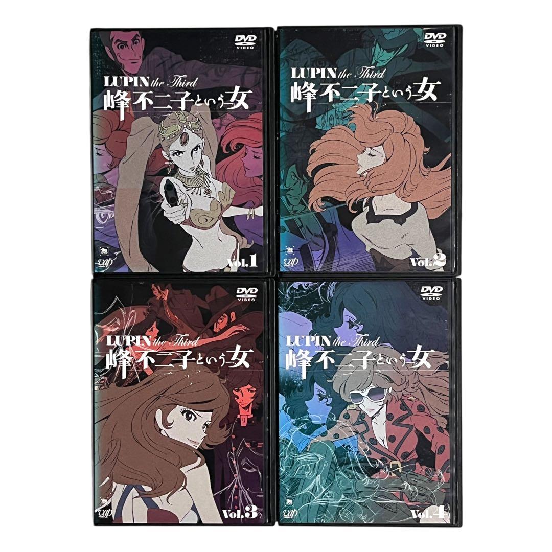 DVD 峰不二子という女 峰不二子の嘘 次元大介の墓標 血煙の石川五ェ門 10巻