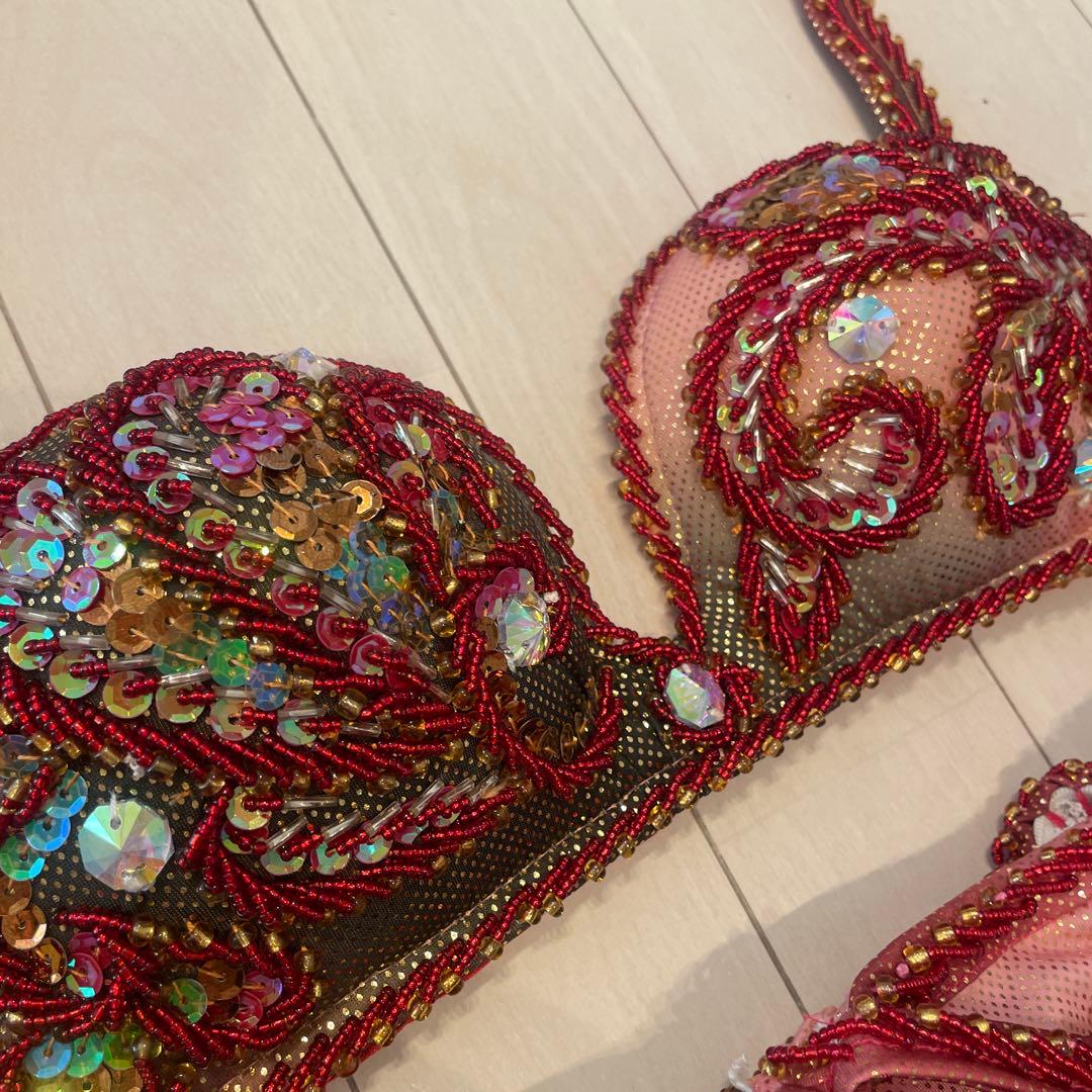 早い者勝ち❤️ベリーダンス オリエンタル衣装　セットアップ Ｌ