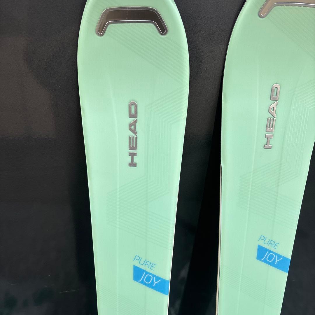 HEAD PURE JOY スキー板 ミントグリーン　GRAHENE ストック付