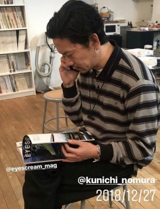 Supreme ボーダー 野村訓市 M ポロシャツ Tシャツ スウェット ロンT