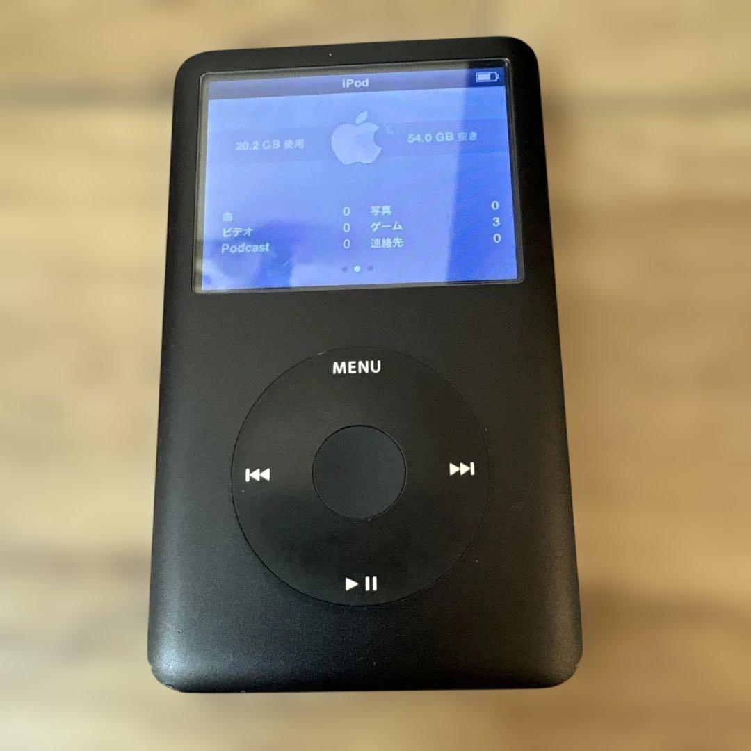 ポータブルプレーヤー iPod classic 80GB MB147J/A